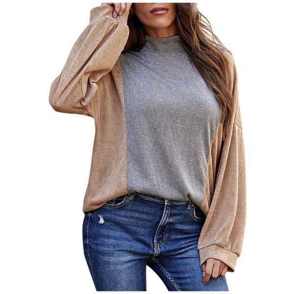 

women's sweaters pullovers women autumn long sleeve sweater loose fashion patchwork o-neck winter pullover female jumper#g30, White;black