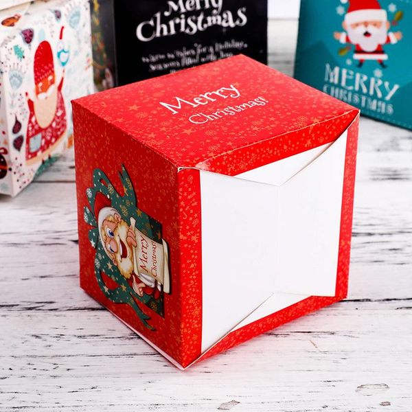 

stobag 20pcs черный белый красный жадность с рождеством ручка бумаги коробка подарка младенца для вечеринок печенья бисквит торт украшение b