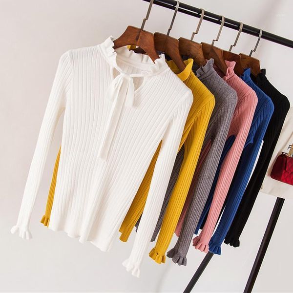 

women sweaters and pullovers 2020 spring autumn korean hollow sweaters womens loose knitted sweater female v-neck pullover 1, White;black