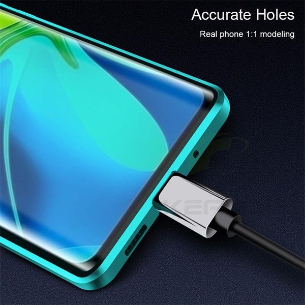 

magnetic case for xiaomi redmi note 9 pro case dual tempered glass cover 360 full protection bumper for redmi note 9s h jllier