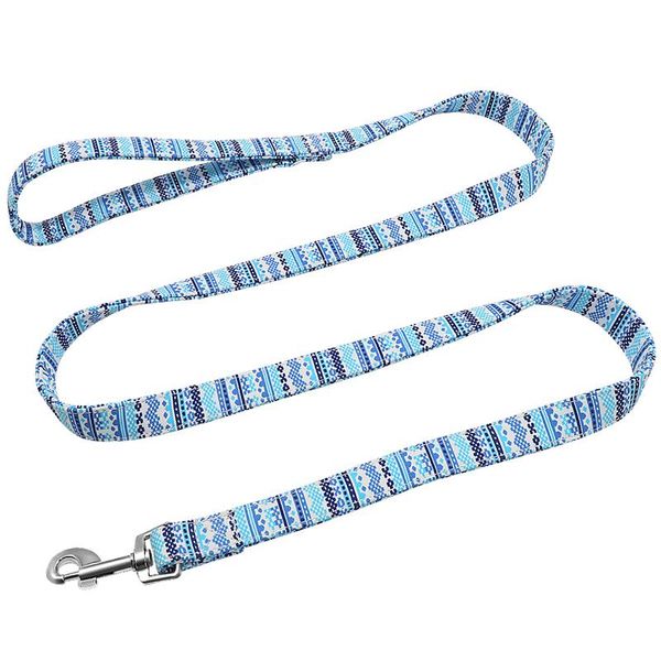 

4ft nylon dog leash printed pet lead leash rope for small medium large dogs chihuahua pitbull 120cm pet walking bbyesn
