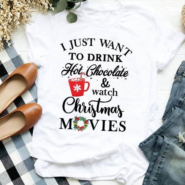 

women lady leopard truck tree merry christmas print t shirt women short sleeve o neck loose tshirt summer women tee shirt, White