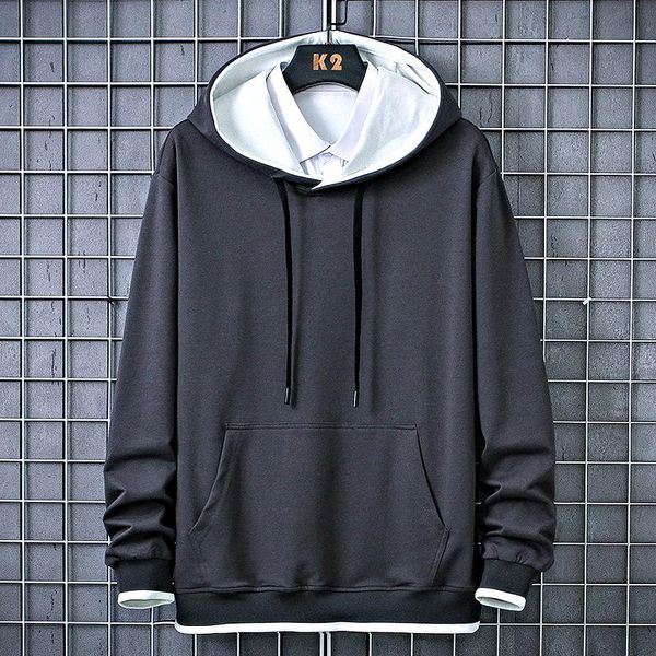 

men's jackets hoodie sweatshirt hoodies 2021 spring autumn male casual 5 solid color pullover jacket sudadera fashion, Black;brown