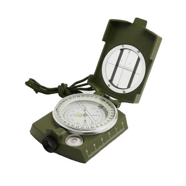 

2021 new high grade american compass outdoor travel adventure compass scale level gradienter luminous magnifier