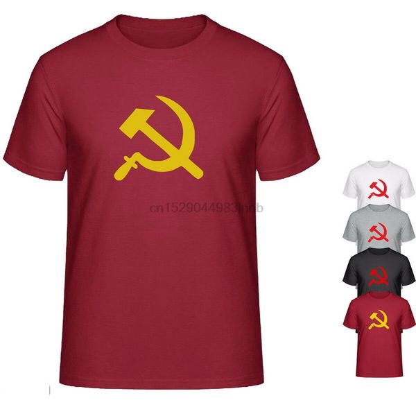 

russian hammer and sickle - soviet russia mens tee cotton blend t-shirt latest new style tee shirt sport hooded sweatshirt hoodie