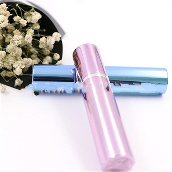 

goods in stock 7ml perfume tube portable aluminum perfume bottle separate loading outdoor travel widely used 2 3sf h1