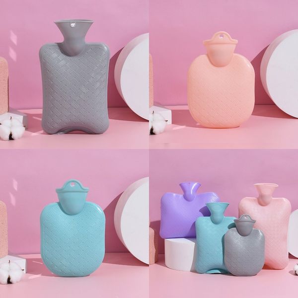 

portable water bottle solid color thick pvc explosion-proof water bottle irrigation hand warmers warm palace warm bag dd 70 j2