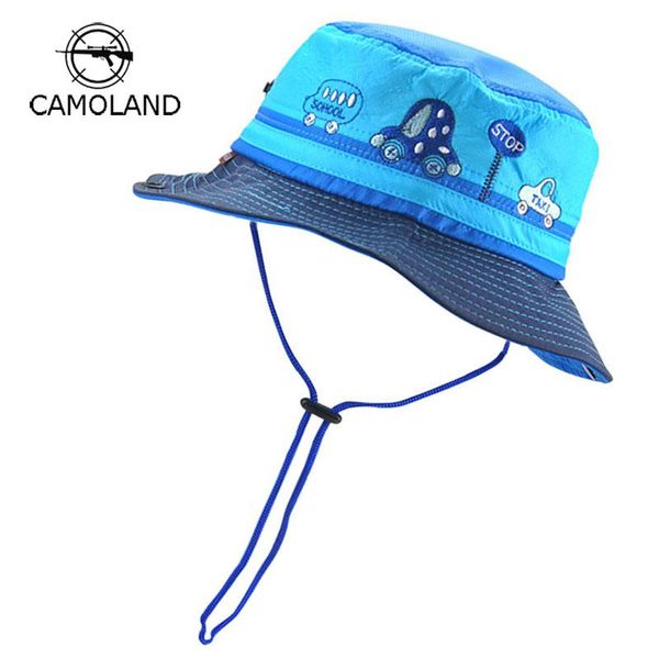 

регулируемая sun hat дети bucket hat quick dry summer fishing мультфильм cap мальчик девочка панама дети младенец пляж на открытом воздухе