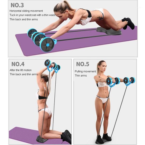 

training equipment rebound abdominal wheel muscle fitness home beginners reduce belly thin skin abdomen sports vest line1