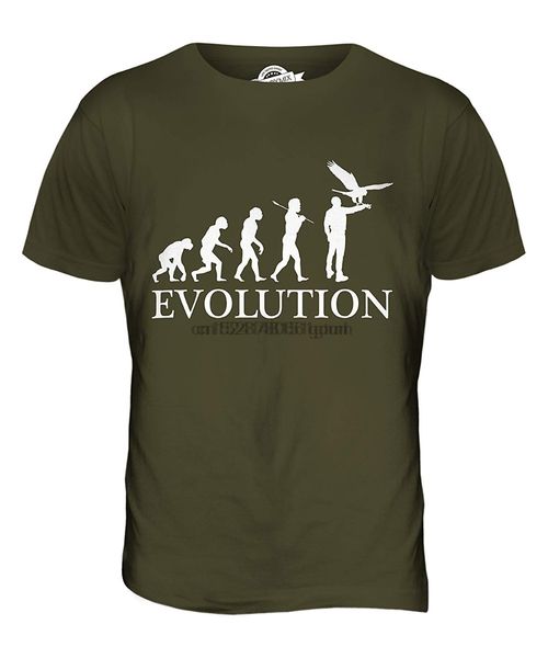 

falconry evolution of man - mens t shirt fashion sleeves cotton t-shirt fashion custom tees sport hooded sweatshirt hoodie