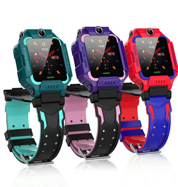 

q19 waterproof flip genius phone positioning z6 children's watch