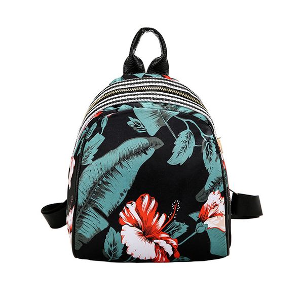 

school printed fashion nylon bags girls college travel mini pop backpack