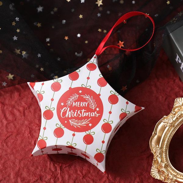 

stobag 10pcs merry christmas portable paper box party baby shower cookies candy packaging patisserie chocolate decoration bbyyaf lipper