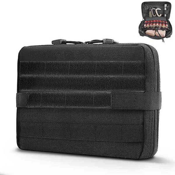 Tactical Molle Pouch Medical EDC EMT Borsa Mappa militare Pocket Pack Utility Gadget Gear Bag per la caccia Accessori multi-tool W220225