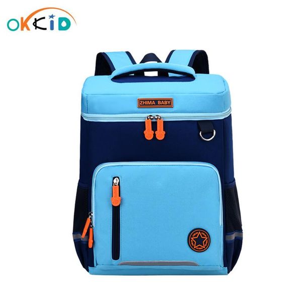 

okkid childen school bags for boys waterproof school backpack student bookbag gifts for girls cute blue pink backpack schoolbag bbyjbn