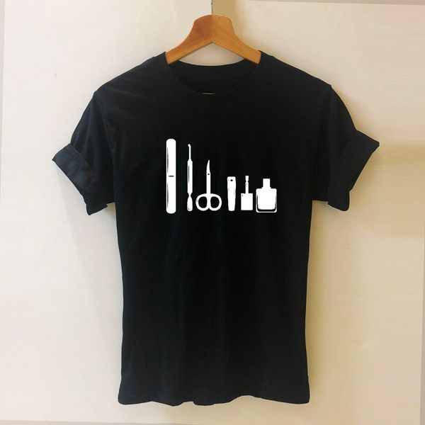 

manicure beauty harajuku t shirt funny t-shirt women clothing casual short sleeve tees plus size sport hooded sweatshirt hoodie