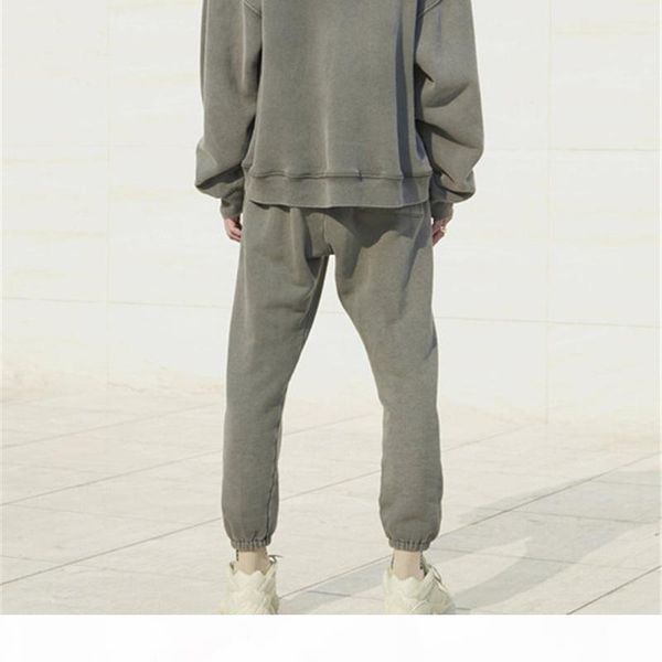 

20fw high street outdoor sport solid pants fashion men women track pants elastic waist pants sweatpants casual simple trousers hfymkz262, Black