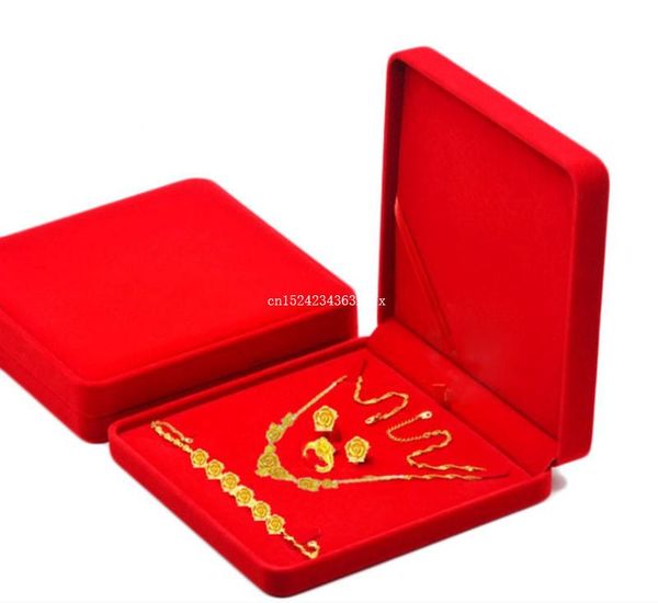 

50pcs 3 in 1 square jewellery set storage box jewelry suit case ring earrings storage boxes pendant gift boxes