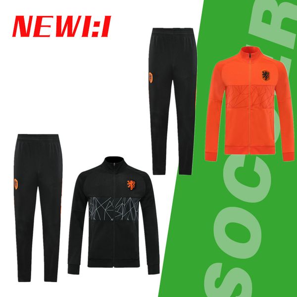 

нидерланды трексуит футбол для футболки потрясаю потрясу maillot de oep jersey uirgil mens couscsuit 2020 новых дизайнеров трексуиты мужские, Black