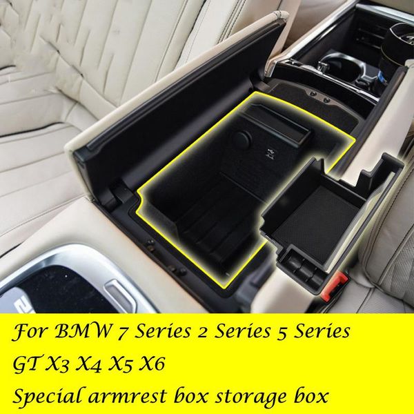 

for 7 series 2 series 5 gtx3 x4 x5 x6 central armrest box storage box debris storage