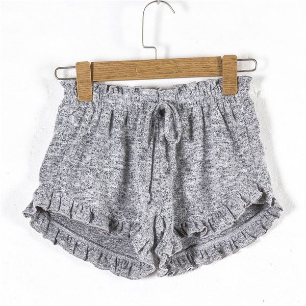 

women's knitwear with lace and elastic waistband, White;black