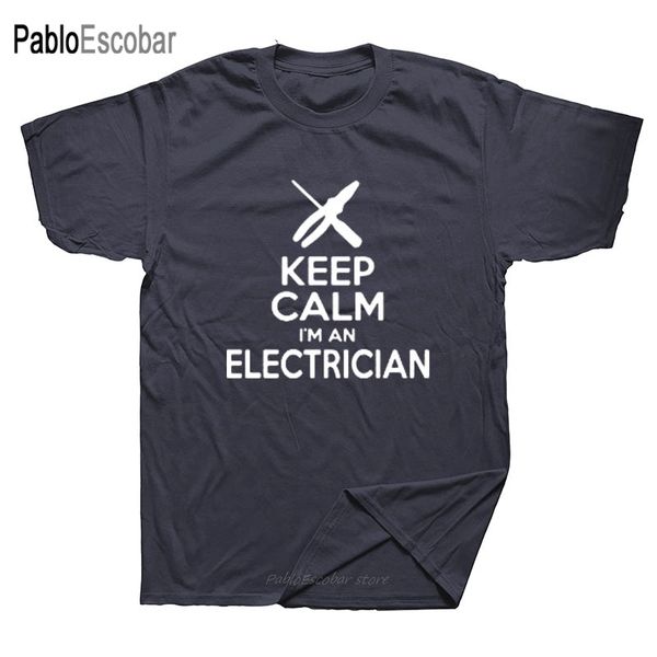 

keep calm i'm an electrician men short sleeve resistance is futile funny electrician hoodie designers t shirts sweatshirt