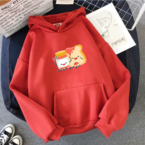 

2021 new sondr sweatshirt cartton print plus size streetwear hoodies kawaii winter coat women regular pink clothes hekn, Black
