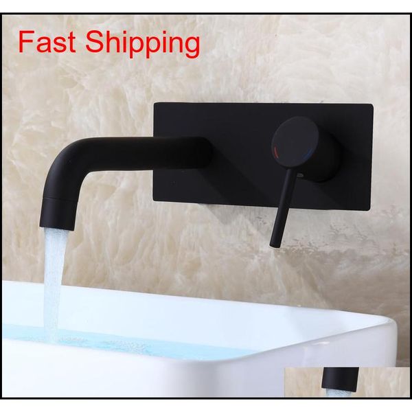 

c&c matte frosted black sink faucet and cold water wall mount basin mixer faucet baking varnish singl qyljze homes2007