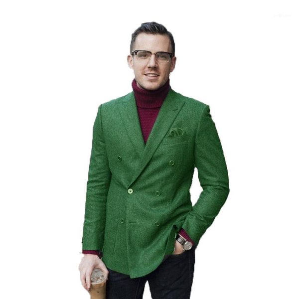 

2020 new red tweed men wedding suit custom made dinner blazer business suit evening groom coat 2 pieces(jacket+pants)1, White;black