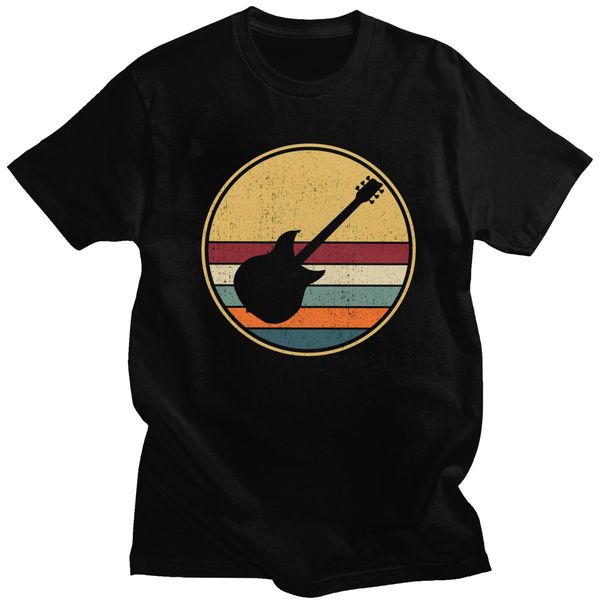 

retro electric guitar player soft удивительный с коротким рукавом vintage гитарист tee tops идея подарка спорта толстовка с капюшоном hoodie