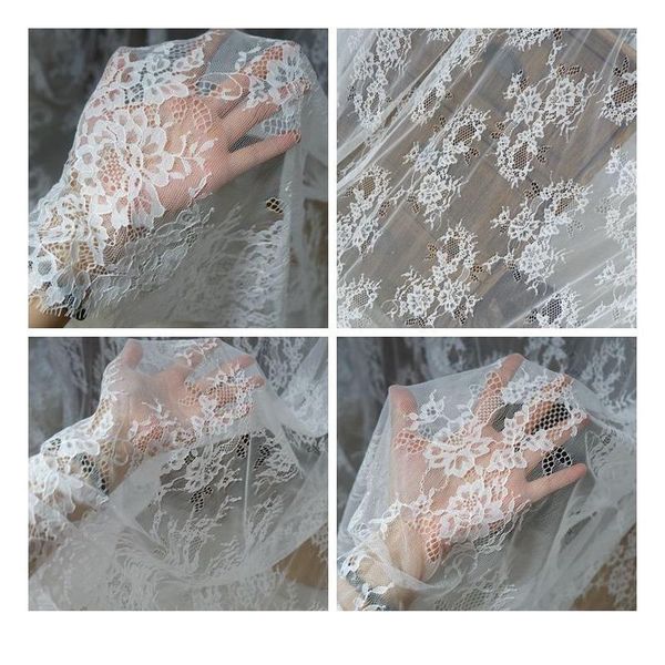 

fabric 3yard long 150cm wide thin eyelash lace fabric diy craft sewing material x558 fabr jllowm