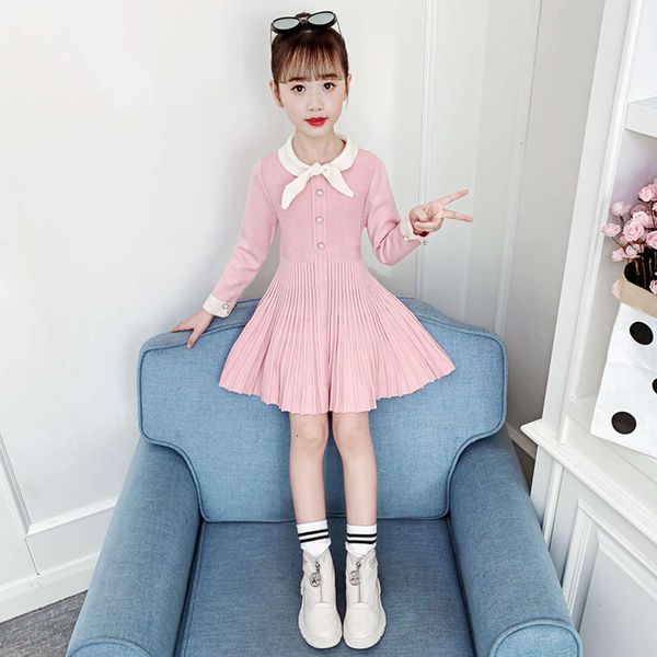 

new college girls' sle autumn drs 2020 knitted princs skirt gkx0, Red;yellow