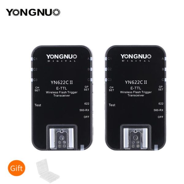 

yongnuo yn622c ii 2.4g wireless e-ttl flash trigger receiver transmitter transceiver for eos 5d mark ii 7d 70d 60d 50d 40d