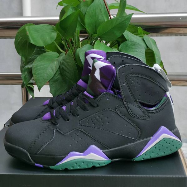 

баскетбольная обувь 7 7s vii мужчины серебряный retro бордо olympic panton pure деньги ничего raptor homme тренеры спортивной обуви sneaker, Black;red