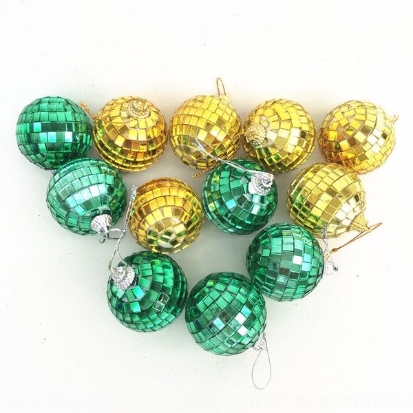 

drqba christmas decoration colorful ornaments and ornamentsaccessoriesmirror mirror anti light bar ornament decoration ball glass cake ball