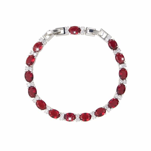 

luxury gemstone moissanite diamond bangle for women charm bracelet fine jewelrys wholesale, Black