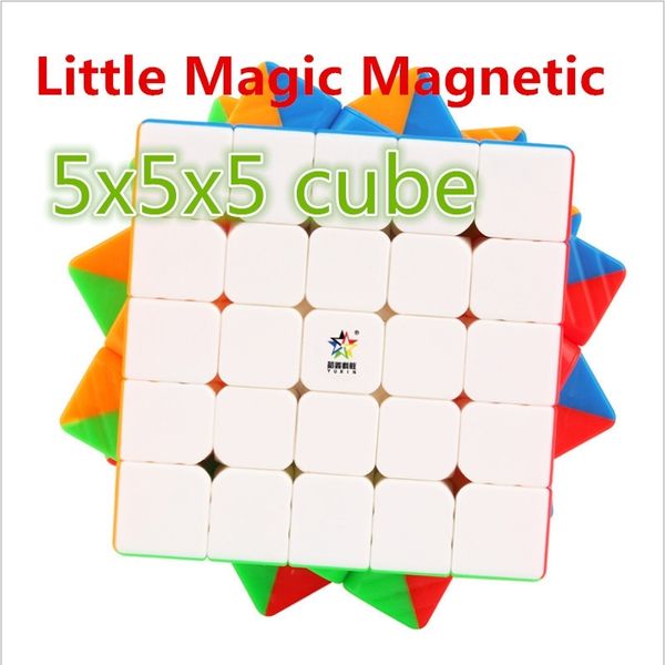 

yuxin little magic m 5x5x5 magnetic magic cube 5x5 speed cube puzzle zhisheng cubo magico competition cubes y200428