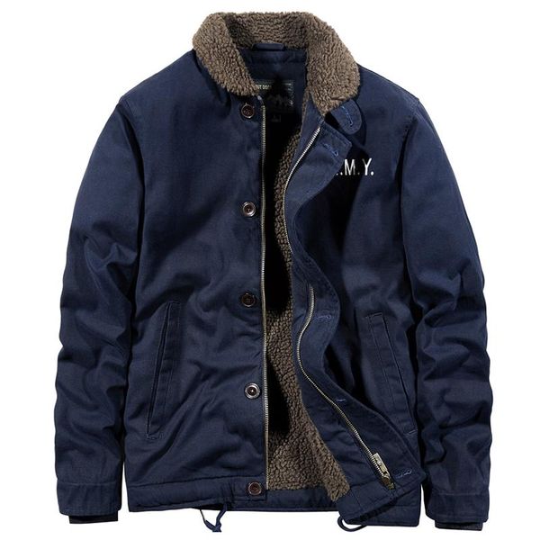 

men's down & parkas autumn and winter jacket coats large size 4xl male lamb wool coat style padded outwear overcoat, Black