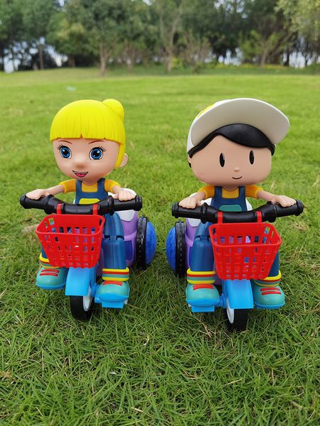 

jmdancing sound and light children net red electric riding 1-2 years old baby stunt dance tricycle toyl2020
