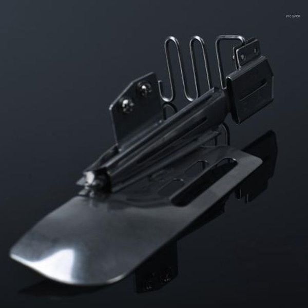 

dayu104 k712na(b) folder tape size 1-3/8"---3/8" double wrap hemmer used for 2 or 3 needle cover stitch machine folder dayu 1041, Black