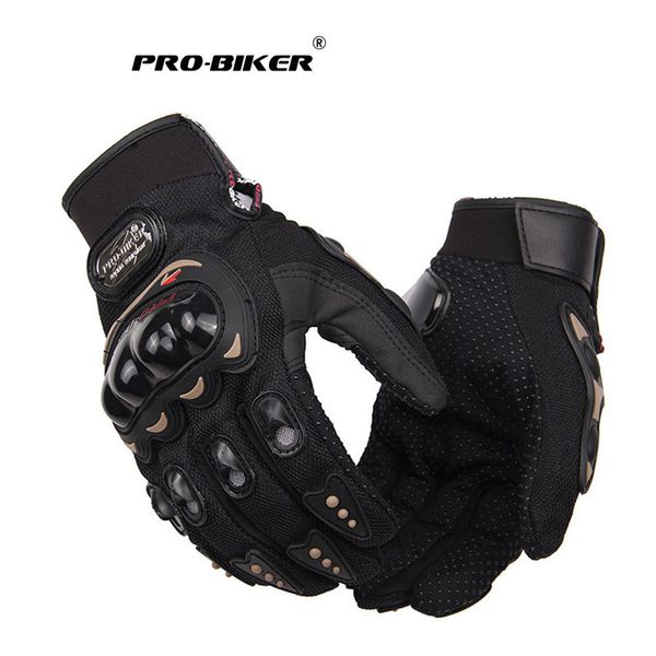

pro-biker motorcycle men full finger riding motorbike moto motocross guantes gloves m-xxl, Blue;gray