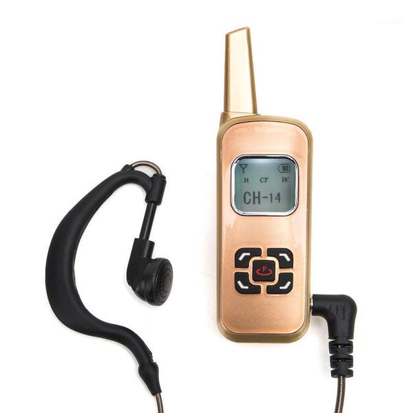 

mini walkie talkie henglida t-m6 2w uhf 400-520mhz pmr 446 vox lcd display ham radio fm transceiver two way radio1