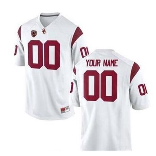 

custom 123s,youth,women,toddler,usc trojans personalized any name and number any size stitched college jersey, Black