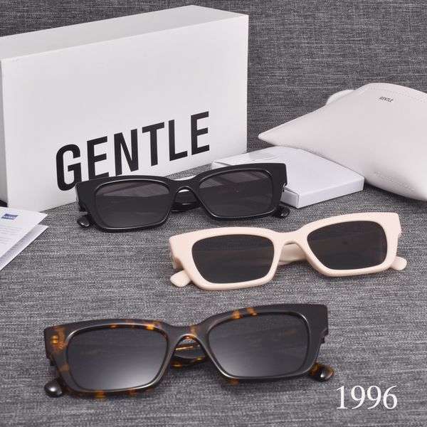 

2020 gm same as jennie suitable for small face gentle 1996 acetate polarized uv400 square women sunglasses, White;black