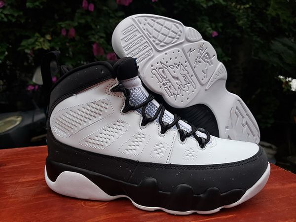 

new 9 university blue white black mens basketball shoes trainer 9s pe men sports sneaker ct8019-140, White;red