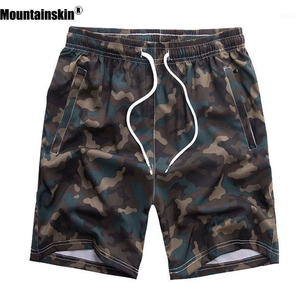 

mountainskin men's camouflage beach shorts 2020 summer mens gym sports shorts thin breathable casual short pants male sa9571, White;black