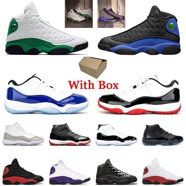

с коробкой 13 зеленые мужские туфли 13s hyper compred 11 cockord gamma blue 11s мужской тренер спортивные кроссовки