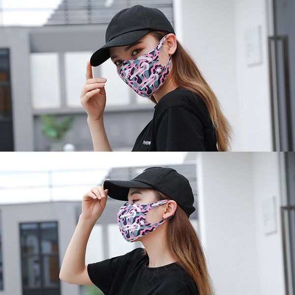 

fashion color painting anti dust pm2.5 respirator anti-bacterial reusable washable face mask breathable masks adult