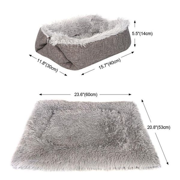 

warm cat bed house pet puppy cat sofa beds soft nest kennel winter dog cat cushion mat indoor cats products p sqcxvq