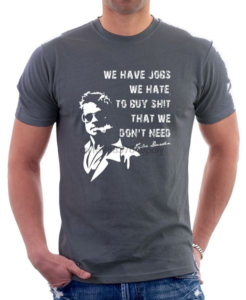 

fight club tyler durden inspired project mayhem charcoal cotton t shirt fn9812 sport hooded sweatshirt hoodie